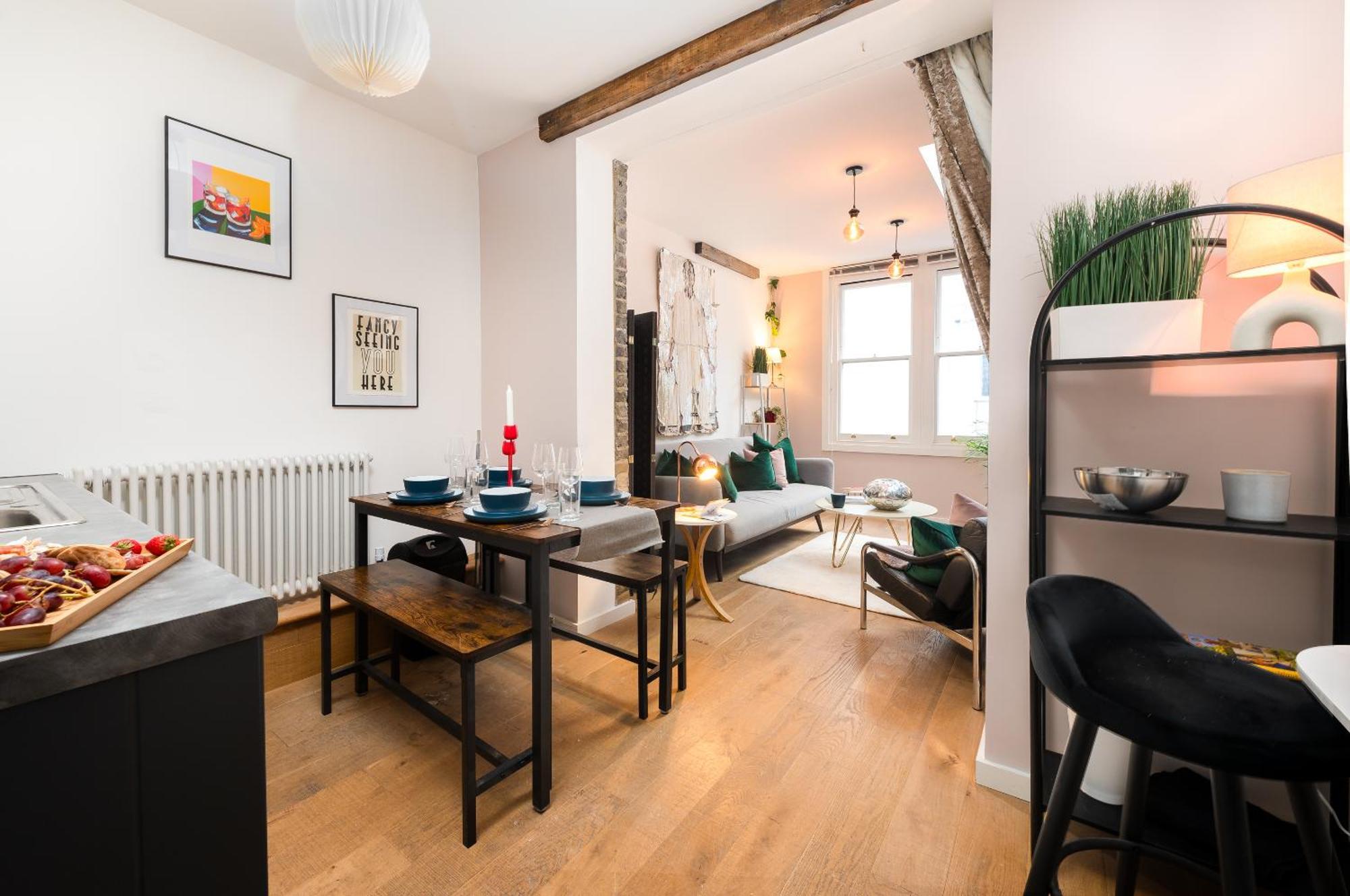 1Br Stylish Flat By Hostarahomes, Near Liverpool Street, Prime London Location, Sleeps Up To 4 エクステリア 写真